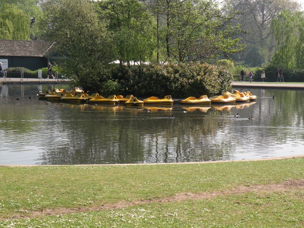  Pedalos, Regent's Park